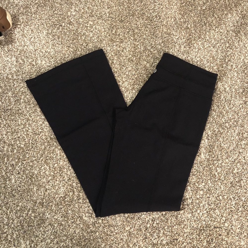 Lululemon Athletica Full Length Black Yoga Pants